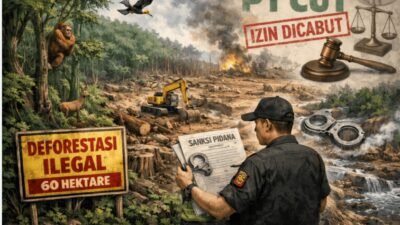 Lidik Krimsus Kalbar Ingatkan Pemkab Sanggau Tegas Tindak PT CUT atas Deforestasi 60 Hektare
